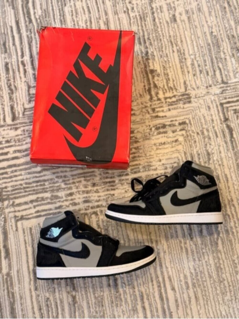 Nike Air Jordan Twist Black Grey White women’s size 11 / men's size 9.5 sneakers